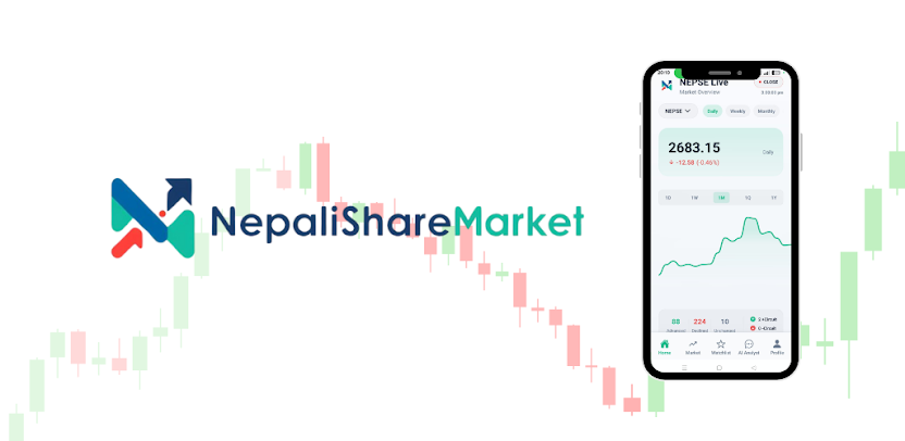NepaliShareMarket App Mockup